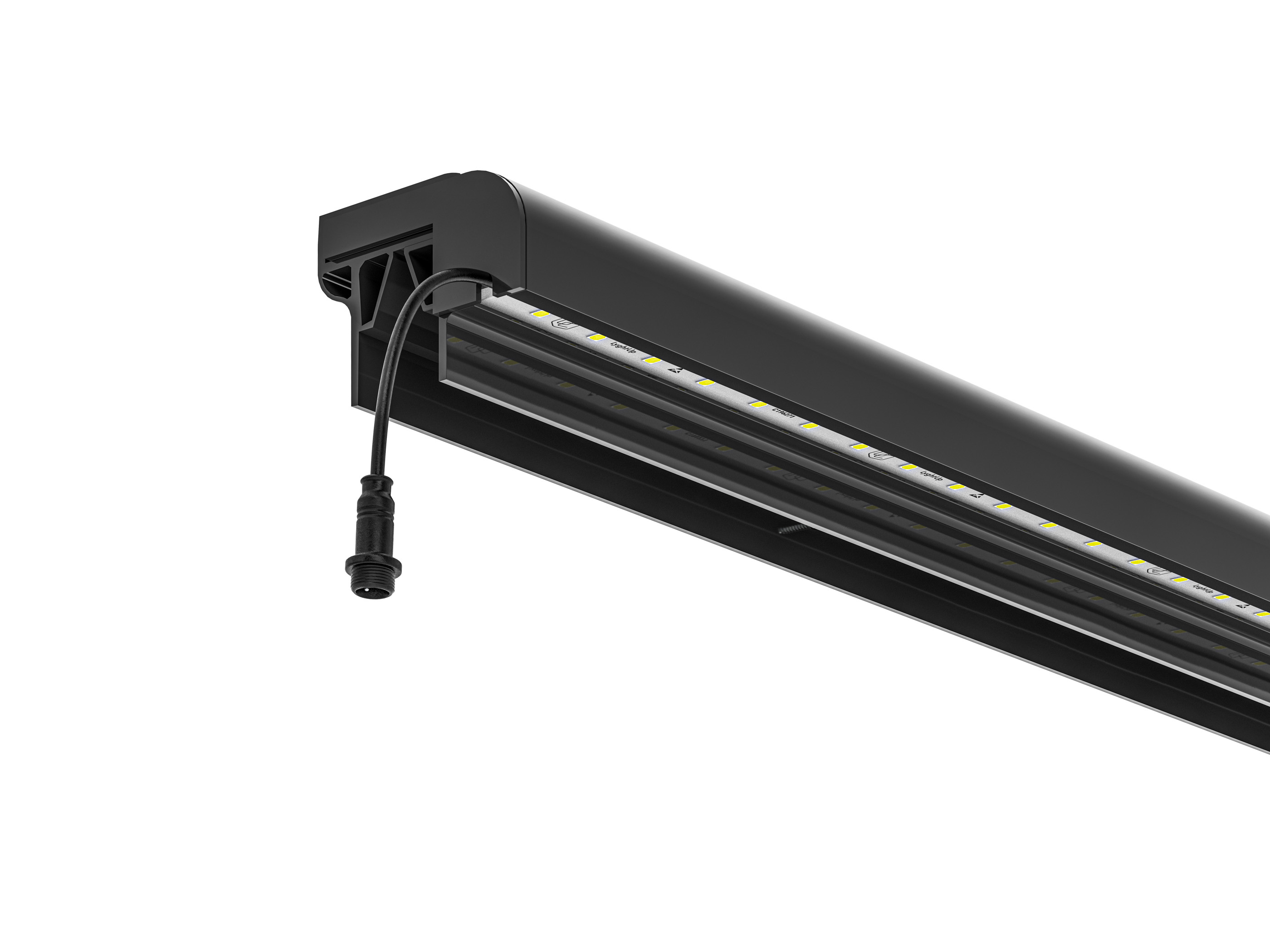 LED Leuchtleiste 173,3 cm — anthrazit für WPC/Alu/Holz