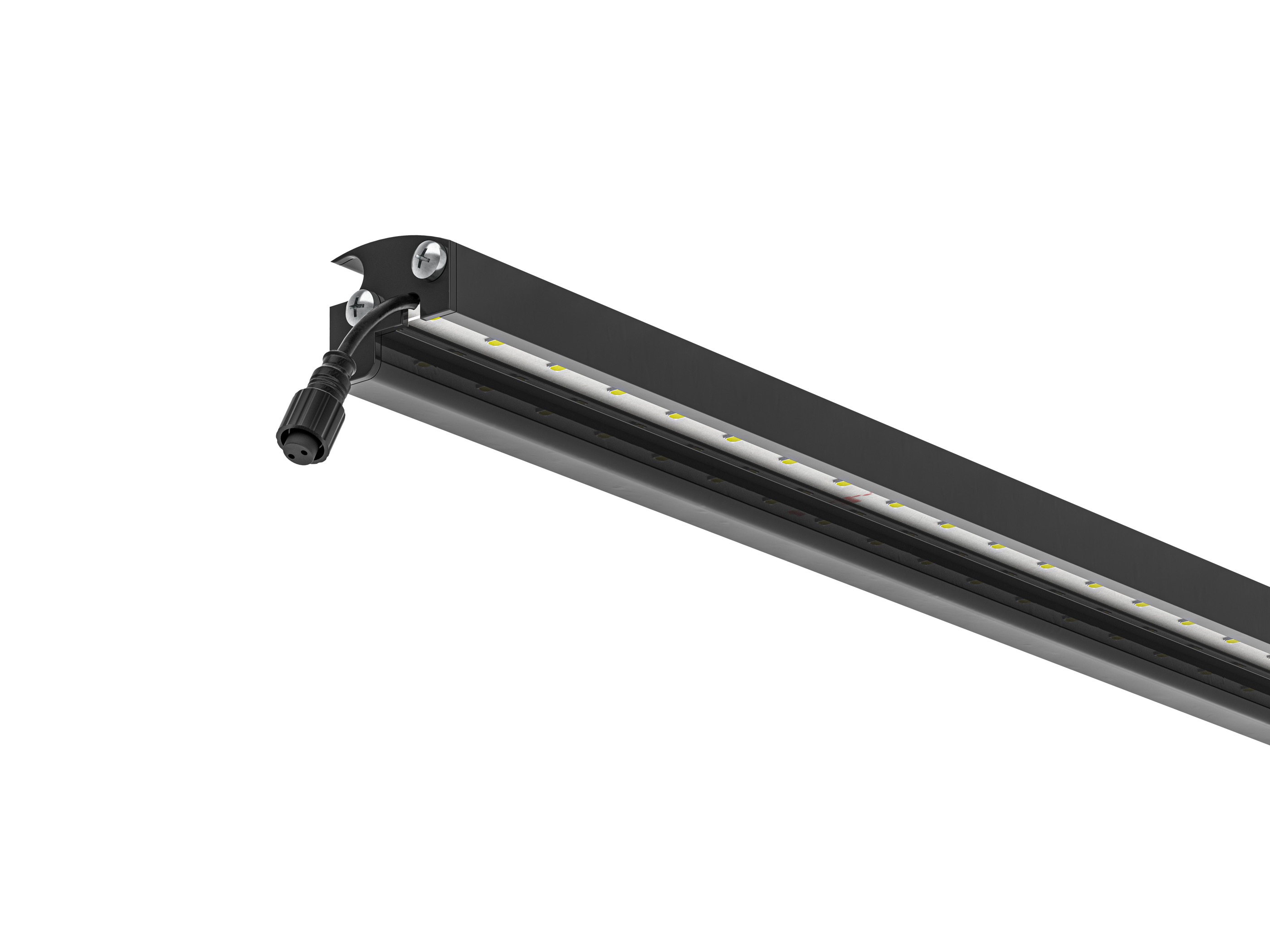 LED Prestige Leuchtleiste 246 cm — anthrazit für Stabmatte/Gabione LED Prestige Leuchtleiste 246 cm — anthrazit für Stabmatte/Gabione