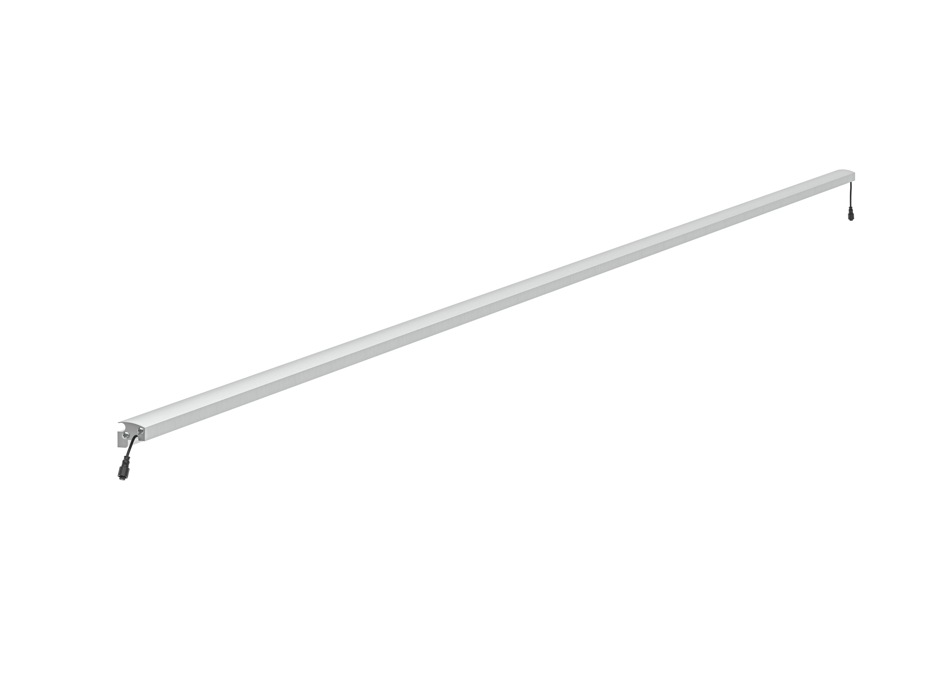 LED Prestige Leuchtleiste 246 cm — silber für Stabmatte/Gabione LED Prestige Leuchtleiste 246 cm — silber für Stabmatte/Gabione